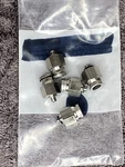 (5) Smc KQG2H07-32 Ss Adapter Thread 10-32 Tube 1/4 In New Old Stock. Fixed Price $54.95.