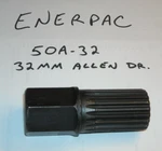 50A-32, 32MM Allen/hex Drive From SQD-50 Torque Wrench, Enerpac, Oem Part, Used. Fixed Price $800.00.