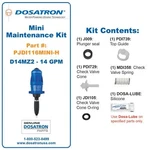 Dosatron D14MZ2 Doser Pump, 3/4 Npt, 4.3 85 Psi, Gpm Flow Injector - New. Fixed Price $374.90.