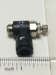 Legris Flow Control Push-to-connect Fitting 7660-08-10 (new). Fixed Price $19.00.