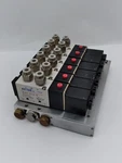 Airtac 4V210-08 Solenoid 6-VALVE Assembly W/coils And Manifold Base. Fixed Price $78.60.