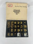 Clippard Minimatic Brass Fittings Kit 17555 W/ Extra Read Bushings Plugs Adapter. Fixed Price $359.99.