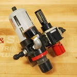 Koganei FR600-03 Pneumatic Filter With Ckd V3010-10 Pressure Regulator Used. Fixed Price $44.21.