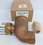 New Itt Hoffman 3/4" Swivel Thermostatic Steam Trap 8C-S-3-125 402004. Fixed Price $112.49.
