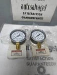 MARSH/BELLOFRAM,J4642,2-1/2 In Std Npt 1/4 0/30 Psi & Kpa Gauge Lot. Fixed Price $20.00.