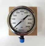 Ashcroft 4-1/2" General Service Gauge 0-2,000 Psi Stainless Bottom Connection. Fixed Price $37.00.