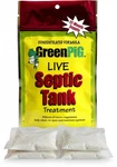 Green Pig Septic Tank Treatment 1-YEAR Supply- 4 Packets, One Color. Fixed Price $28.21.