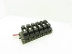 Rexroth Aventics 6-STATION Manifold Pneumatic Directional Solenoid Valve Bank. Fixed Price $239.99.
