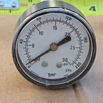 Marshall Town 0-30 Psi 0-200 Kpa Pressure Gauge 3/8" Npt W/fittings. Fixed Price $24.99.