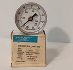Ashcroft 20W1005H01B 2" Steel Pressure Gauge Polycarbonate With Brass Socket. Fixed Price $19.99.