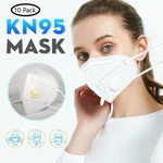10 Pieces KN95 Face Mask Mouth Cover With Valve - Ship Same Day From Ny Usa. Fixed Price $36.99.