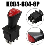6PIN Latching Slide Switch Forward-stop-back Dpdt 125/250V KCD4-604. Fixed Price $12.29.