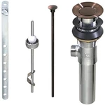 Keeney K820-77VB Bathroom Sink Mechanical Pop Up Drain, Venetian Bronze. Fixed Price $42.28.
