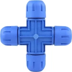 3/4" Fastpipe Cross Fitting For Aluminum Compressed Air Piping By F1051. Fixed Price $48.99.