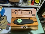 Ametek L-1 Hunter Push Pull Spring Gauge 0-1 Lb W/hook, Anvils, Wooden Case. Fixed Price $89.99.