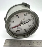 Weksler Instruments Psi Pressure Gauge Monel Bourdon 35-0/300 GP1-20-3 Usa. Fixed Price $106.98.