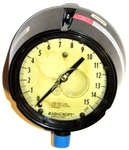 Nos Unused Ashcroft Duragauge Glycerine Filled Pressure Gauge! 0-15 PSI,1/2" Npt. Fixed Price $70.99.