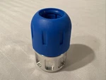 Fastpipe 1" End Cap Aluminum Compressed Fitting Rapidair F2006 787YU9. Fixed Price $29.99.