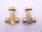 Pack Weiss 25NVBR 1/4" Npt Needle Valve. Fixed Price $37.19.
