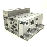 Lot Of Festo VABF-S6-10-P1A6-G12 / VABV-S4-15-G14-2T2 VABE-S6-1RZ-N12 Manifold. Fixed Price $199.99.