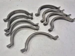 Wilden 804-2SS Stainless Steel Clamp Band Assembly (lot Of 9). Fixed Price $85.00.