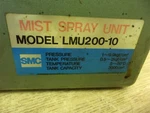 Smc LMU200-10 Mist Spray Unit *free Shipping*. Fixed Price $249.99.