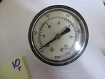 Marshalltown Guage Gage G14432 1/2" Diam 0-30" Water Psi 0-200 Kpa (324). Fixed Price $25.00.
