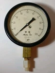 1950S Vtg Industrial Pressure Gauge 5" Marsh Master Test 200-C 100 Lb Skokie Il. Fixed Price $29.99.