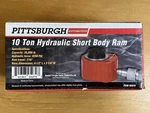 Pittsburgh Automotive 10 Ton Hydraulic Short Body Ram W/ Connect Coupler #95979. Fixed Price $48.75.