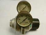 Air Products Helium Compressed Gas Regulator Double Gauge 358M. Fixed Price $25.00.