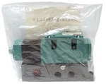 Numatics 253SA43AK000030 Pneumatic Solenoid Valve W/ 120VAC Coil And Manifold. Fixed Price $249.99.