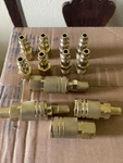 Brass Quick Connect Air Hose Fittings 14 Pcs 1/4 Npt Compressor Coupler Kit. Fixed Price $14.79.