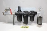 Norgren Filtersert F68V-NNN-EMA F68H-NNN-AU0 B68G-NNK-AR3-RLN Set Used. Fixed Price $986.31.