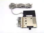 Smc ZM131HT-K5L-E55L Vacuum Generator W/ ZSE1-00-55L Switch. Fixed Price $161.99.