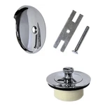Danco 88966 Universal Lift And Turn Bath Drain Trim Kit With Overflow Plate. Fixed Price $12.99.