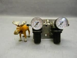 Smc NAR2000-N02 Pneumatic Pressure Regulator W/gages 0-160 Psi Dual Mount. Fixed Price $75.23.