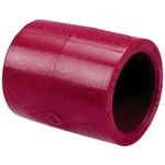 1-1/2" Red Kynar Pvdf Socket Coupling Sch. 80 Nibco Chemtrol #3829-015 /6501. Fixed Price $115.00.