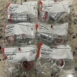6X Keeney Double Slip 1-1/4 Chrome-plated Brass Straight Coupling 669K. Fixed Price $24.99.