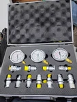 Xzt 60M Pressure Gauges Set,test Hose,hydraulic Coupl.... Fixed Price $176.00.