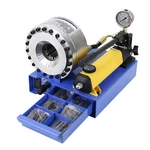 Manual Hydraulic Hose Crimper With 8 Dies High Pressure Fitting. Fixed Price $399.00.