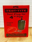 Ips Test-tite 4" Pneumatic Plug Rubber Drain Pipe Pressure 83624. Fixed Price $24.99.