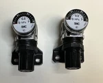 Smc Air Pressure Regulators Set Of 2, 150 Psi, 0.05-0.7 Mpa, Made In Japan. Fixed Price $23.67.