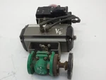 1/2" Flowserve S100 Actuator 402353 W/ Accord Apex 50237AT Durco T-line Valve. Fixed Price $850.00.