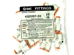 New Smc Fitting KQ2U07-00 (pack Of 10). Fixed Price $29.99.