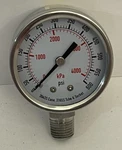 Commercial Pressure Gauge Corrosion-resistant Case To 600 Psi 2"DIAL 4FML3. Fixed Price $19.65.
