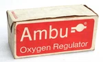 Nos Ambu Oxygen Regulator Patent NO.4241896 - Made In Usa. Fixed Price $179.00.