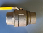3 Sweat (solder) Standard Port, Bronze Brass Ball Valve, 600 Wog, 150 Wsp, Usa. Fixed Price $180.00.