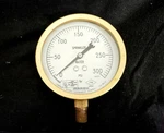 Marsh Instrument Gauge W0410, 3.5, 1/4 Bm, 300 Dp Psi. Fixed Price $20.00.