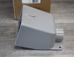 Hubbell BB601W Industrial Grade, Back Box, For 60A 1/4" Npt Hub, Angled, Mount. Fixed Price $89.00.