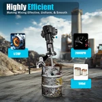 1/2 Hp 50 Gallon Pneumatic Mixer Rung Dope Tank 304 Stainless Blade Barrel Type. Fixed Price $175.84.
